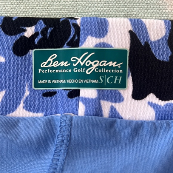 Ben Hager Performance Golf Collection Floral Print Skort - Picture 5 of 9